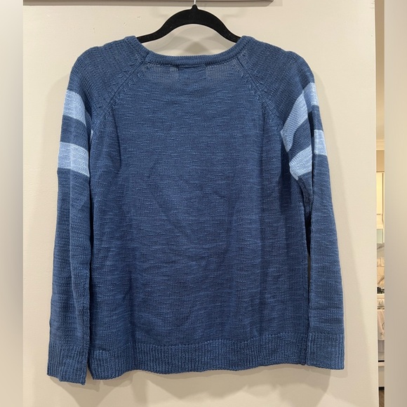 Boat Babe Crew Neck Saying Sweater in Navy - Picture 4 of 6